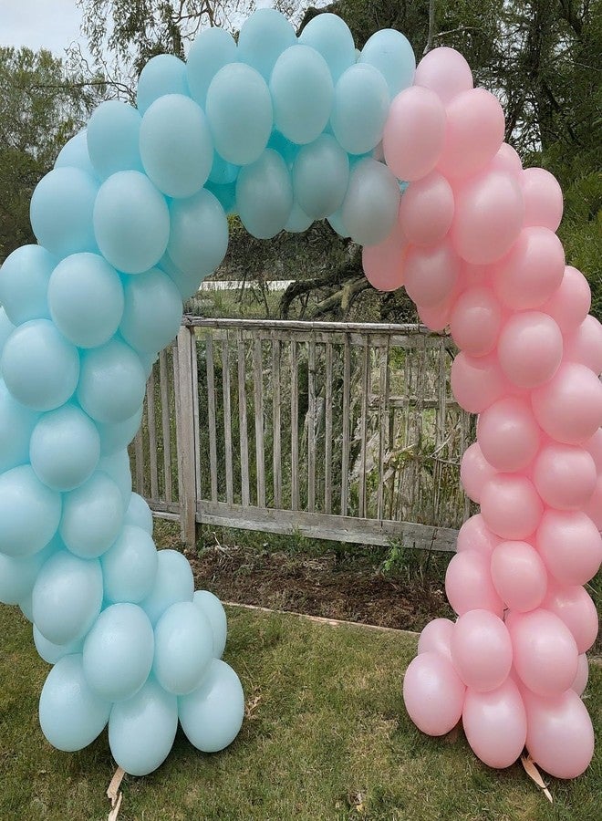 AMFIN (Pack of 50) Pastel Birthday Decoration Item Balloons - Blue & Pink - Image 5